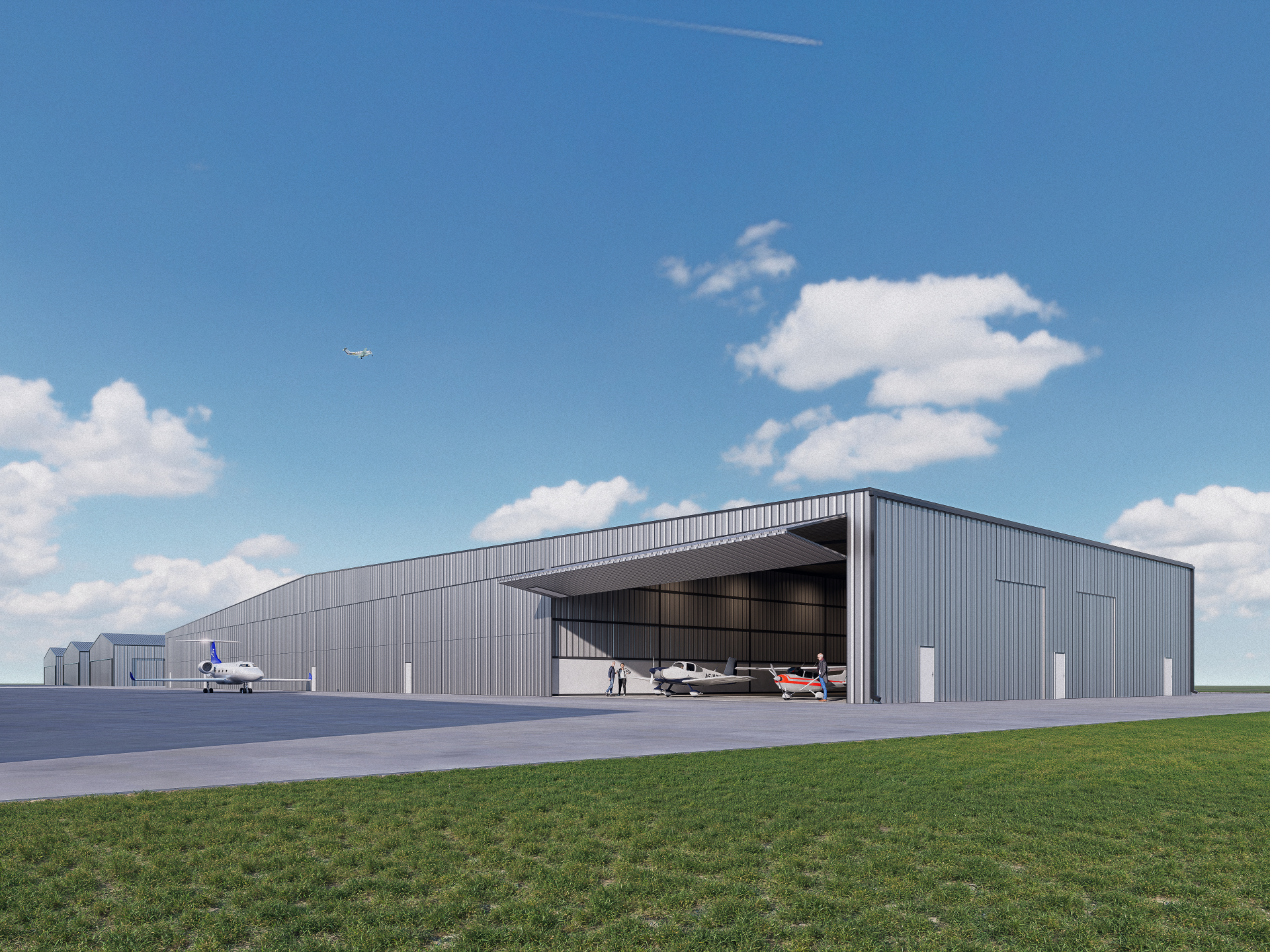 KCFO New Build Hangars Available NOW